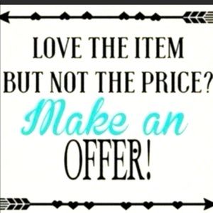 Everything must go, like an item, make an offer!